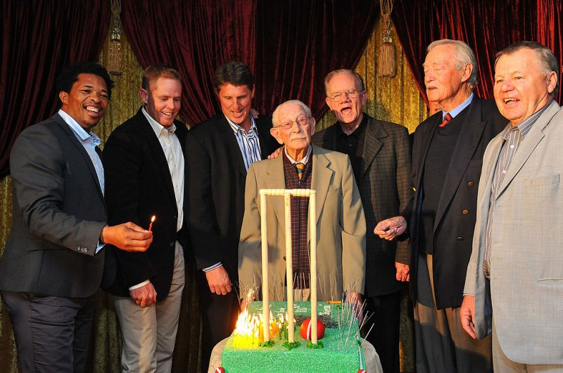 Neil Adcock (second from right) passed away in 2013