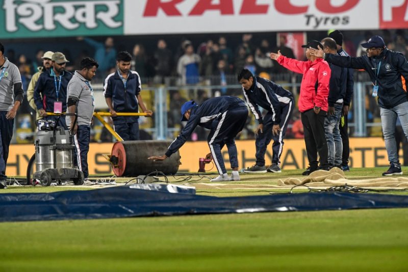 Gautam Gambhir was disappointed about the damp patch