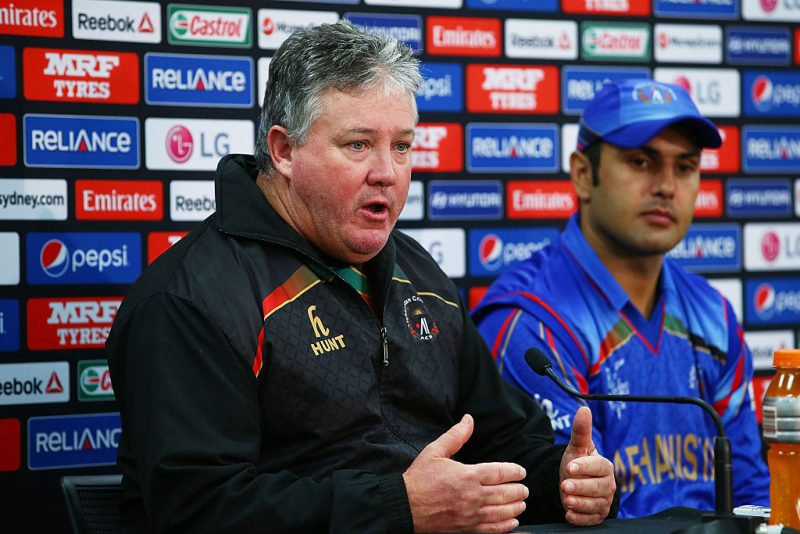 Andy Moles is director of cricket of Afghanistan